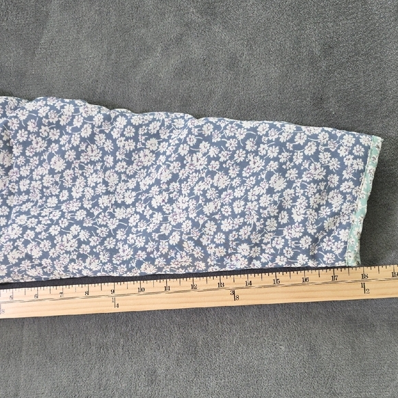 Blank NYC Floral Puff Light Jacket - Blue, Pink, and Gray Size XS - Picture 8 of 15